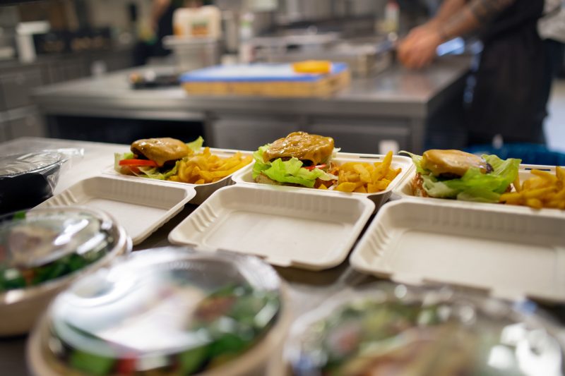 The Takeout Food is delicious.